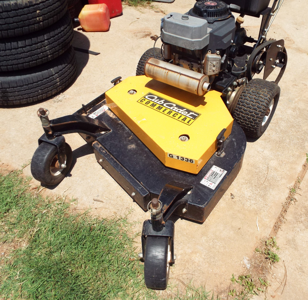 Cub cadet commercial walk best sale behind mower