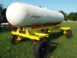 Anhydrous Trailer, with adjustable axles.