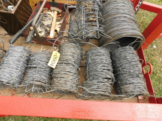 End Rolls of Barb Wire