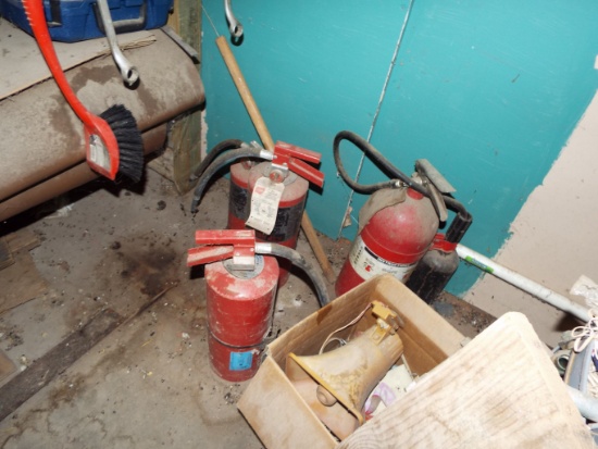 3 Fire Extinguishers