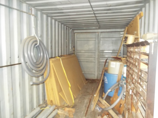 Contents in Container Cabinets, Electrical