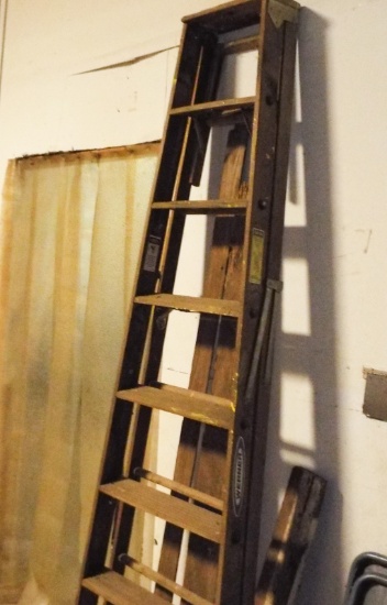 Wooden & aluminum ladders