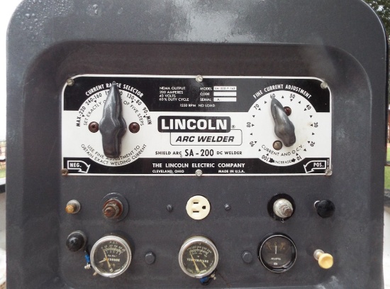 Lincoln SA200 Pipeline welder