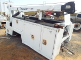 Maintainer service bed  with a  3216 6000# crane