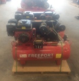 Freeport compressor with 6.5 hp motor