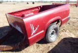 Pick-up bed trailer - Red