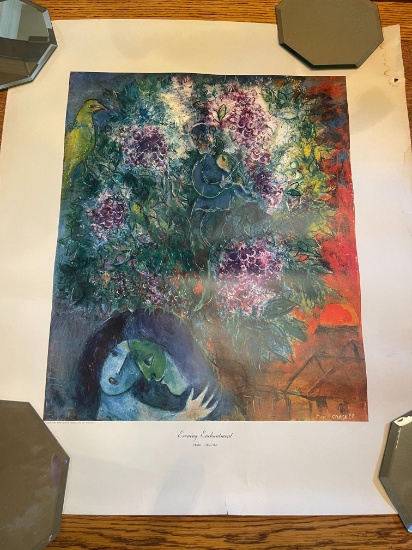 Evening Enchantment' Marc Chagall-Print
