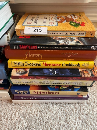 (10) Assortment of Cook Books