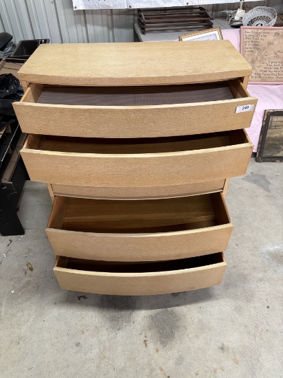 Wooden Dresser With Dove Tail Drawers