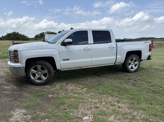2014 Chevy Silverado Texas Edition 4x4 Short Bed