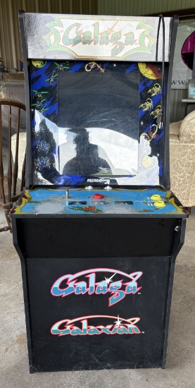 Stand Up Galaga Arcade One-up Machine