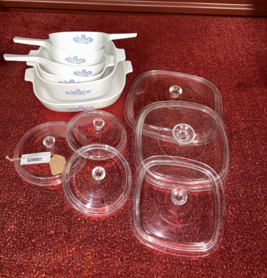 Corning Ware Blue Cornflower Serving Set (6)