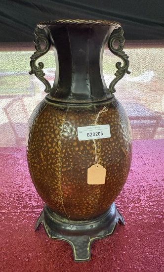 Metal Vase Decor With Handles