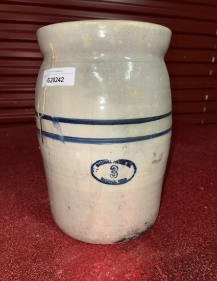 Vintage Marshall Pottery Crock #3