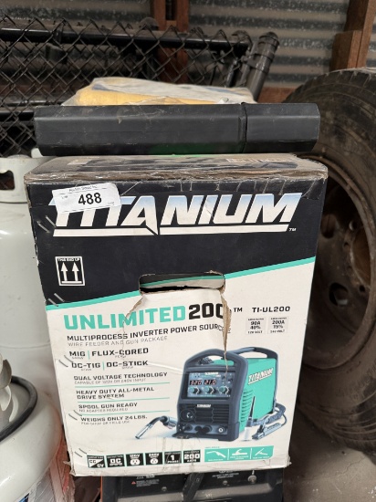 Titanium Unlimited 200 Portable Welder