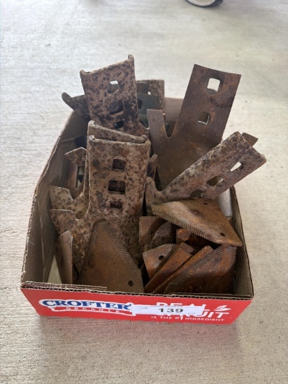 Assortment Of Plow Teeth Attachments