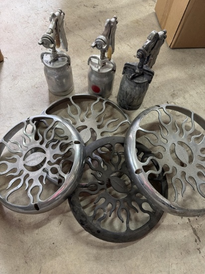 Pneumatic Automotive Air Sprayers & Auto Rim Caps