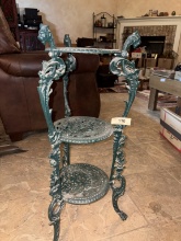 3 Tier Cast Iron Metal Plant Stand