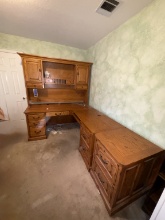Cambridge Golden Oak Fine Furniture Office Set