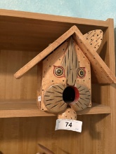 Dog Bird House Decor