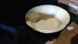 Large off-white Serving bowl