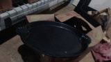 Black serving tray