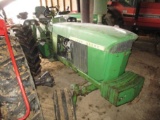 JD 4020 p/shift, w/f, dual hyds., 34” tires, s.n.  99007