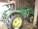 *2008 JD 5303 utility, 4WD w/522 q.t. loader, 1 hyd.,  9/3 trans., 2276 hrs.