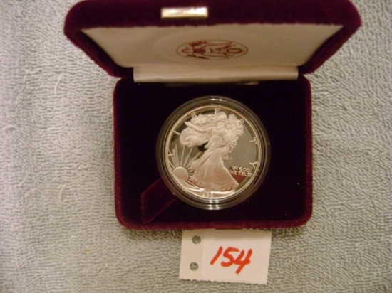 1 - 1986 S 1oz Silver Proof coin