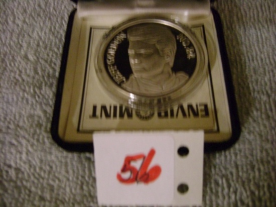 1 - Jeff Gordon #24 1oz silver Proof coin