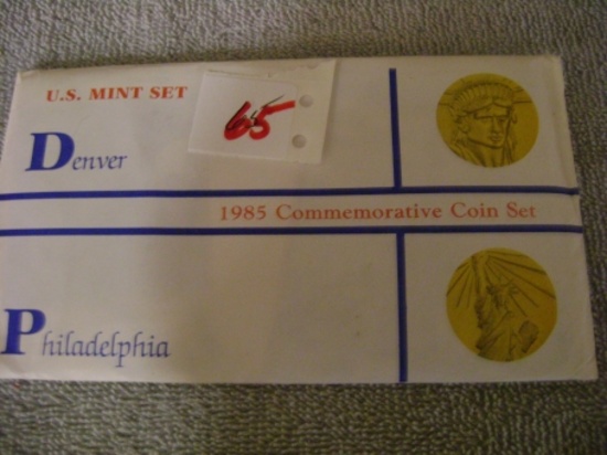 1 - 1985 Comm P&D Mint Set