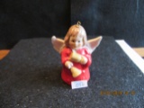 1986 Annual Christmas Tree Ornament - Bell Red