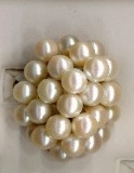 Pearl Cluster Ring