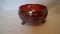 Red grapes & cable footed bowl 3.5”x5.5”