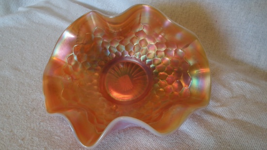 Peach opal dish 2.5”x7”