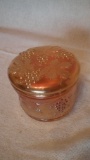 Marigold grapes powder jar 3.5”x4”
