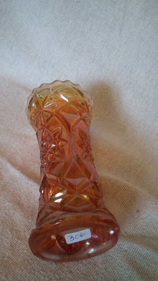 Marigold flowers vase 6.5”	