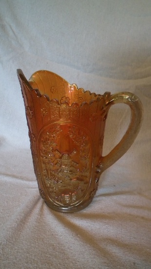 Marigold windmill pitcher 8”x5.5”