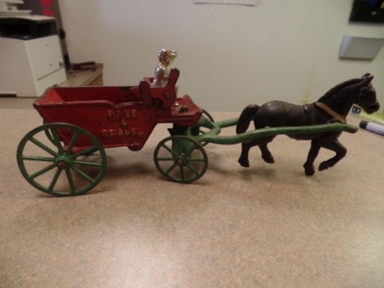 Sand & Gravel wagon (Kenton) w/horse and driver