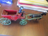 Kenton sand & gravel wagon w/horse & driver