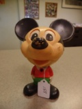 1976 Mattel plastic Mickey Mouse pull string talking toy