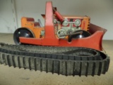 Tin Caterpillar (Mar Toys) bulldozer, as-is