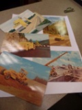 6 Asst. Galion Equipment Postcards