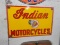 Indian Motorcyles, believed to be orig. sign		
