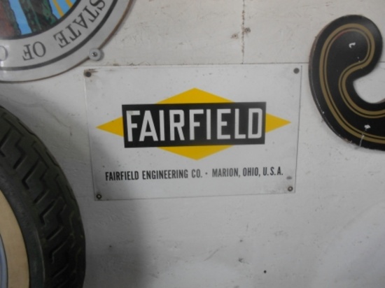 Fairfield Engineering Marion, Oh. – porcelain sign