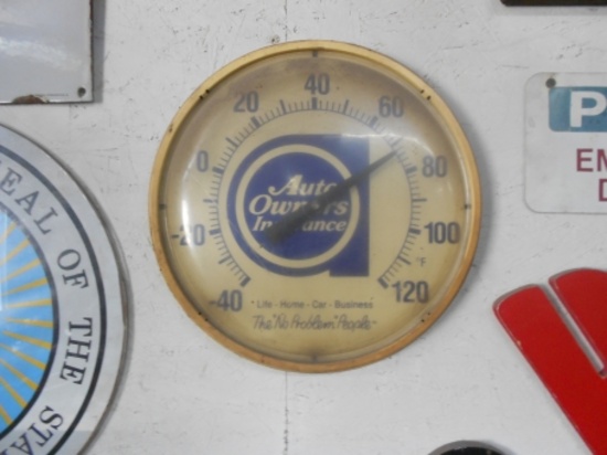 Auto Owners Insurance thermometer