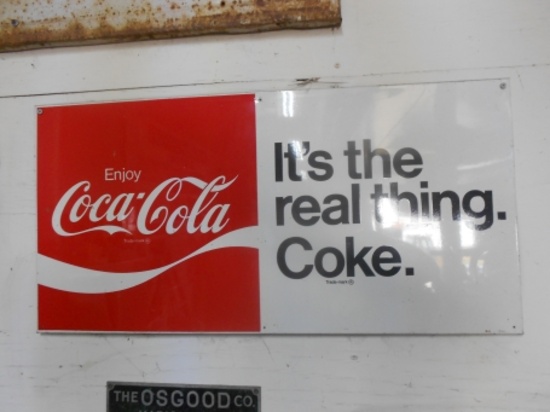 Coca-Cola – metal sign