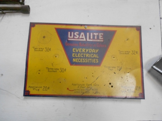 USA Lite electrical necessities sign-as-is