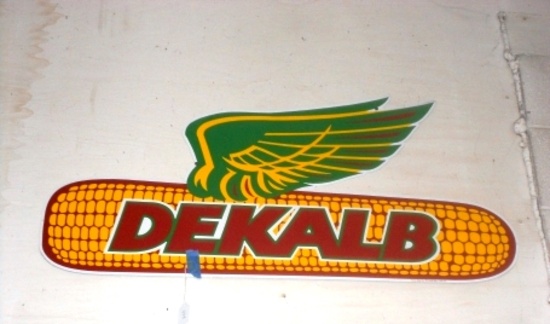 DeKalb – metal sign
