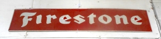 Firestone – metal sign